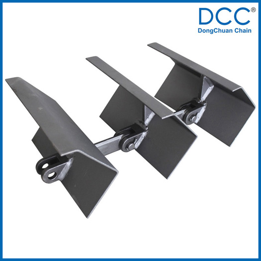 Forged scraper chain Cadena rascadora forjada