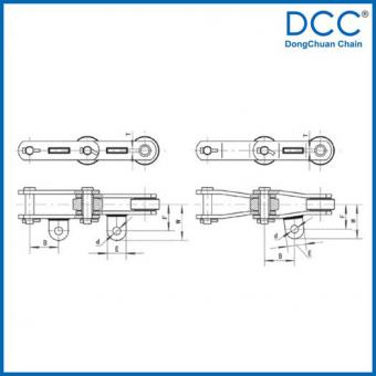 Chain Attachments for Sugar Industry (Type A42)