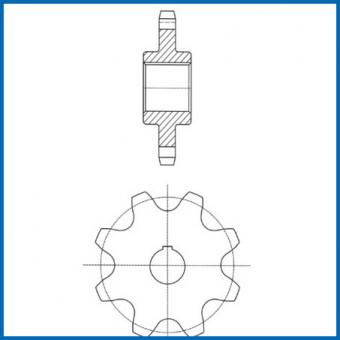 Narrow Series Welded Steel Chain