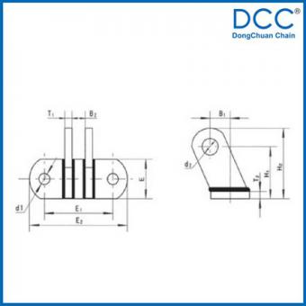 Chain Attachments for Sugar Industry (Type C22)