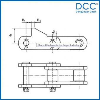 Chain Attachments for Sugar Industry (Type H1)