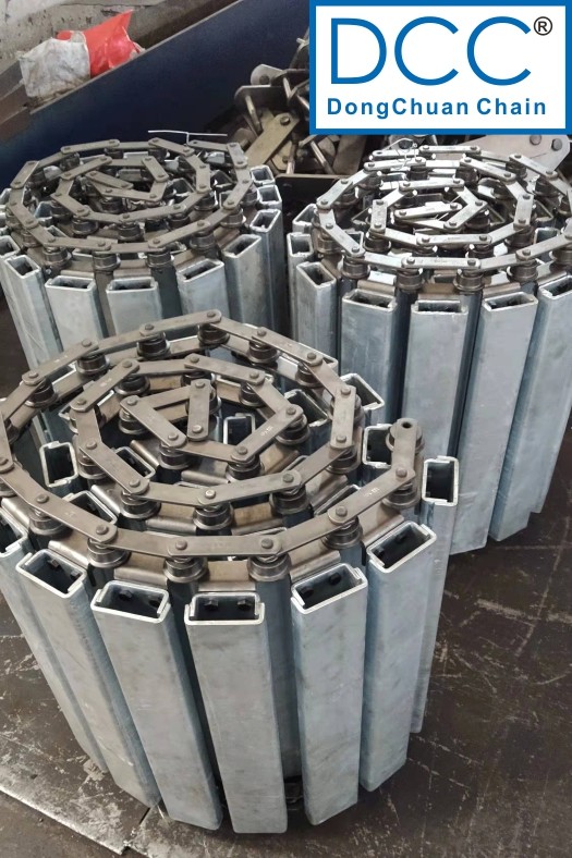 galvanized paper roll transport chain