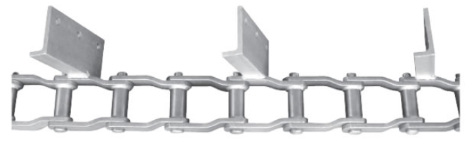 Scraper Chain for Grain Machines