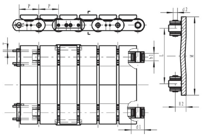 Conveyor Chain for Paper Roll