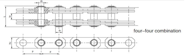 Steel Draw Bench Chain