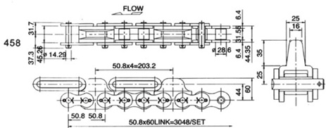 x458 chain