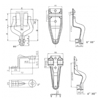 Forged Chain Attachments