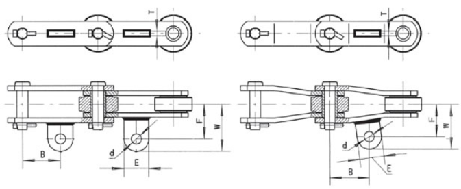 Chain Attachments for Sugar Industry (Type A42)