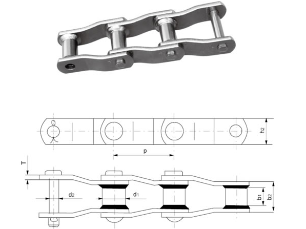 Narrow Series Welded Steel Chain