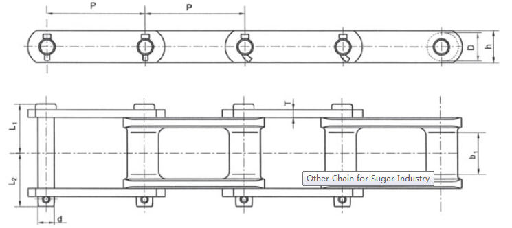 267 Chain for Sugar Industry