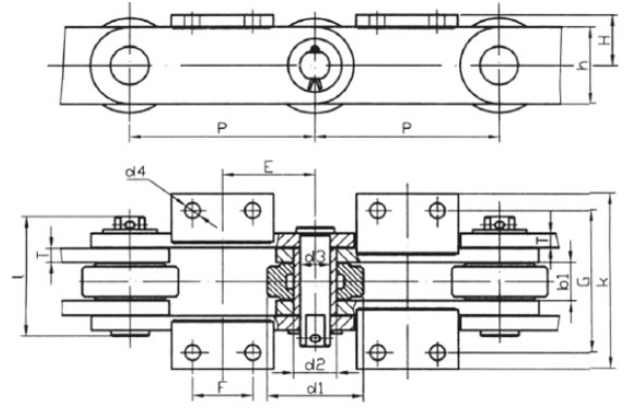 Conveyor Chain for Sugar Industry