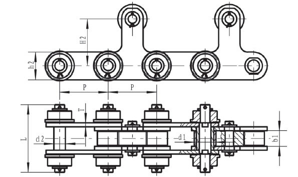 Conveyor Chain for Metallurgy Industry