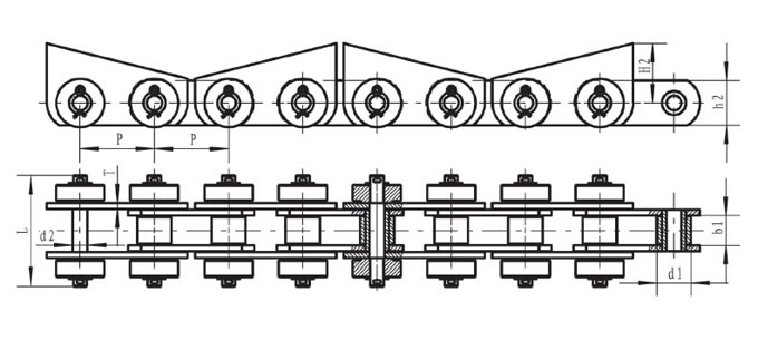 Cranked Link Chain