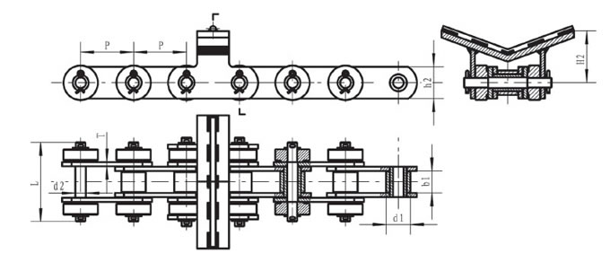 8mm roller chain