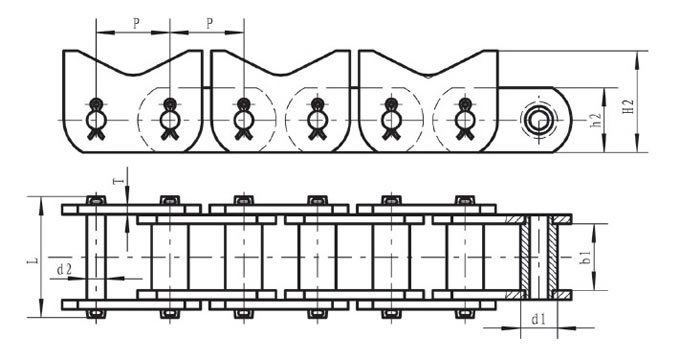 Air Drying Chain Structure Diagram