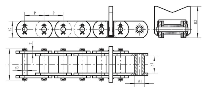 Air Drying Chain Detail drawing