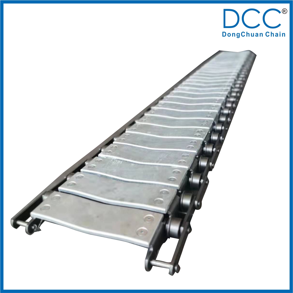 Paper roll conveyor chain
